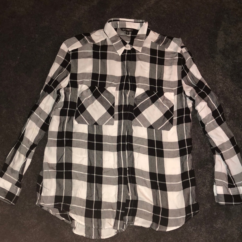 Black and White Flannel